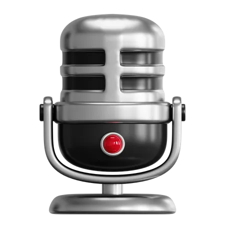 Sound Recorder 3D Icon