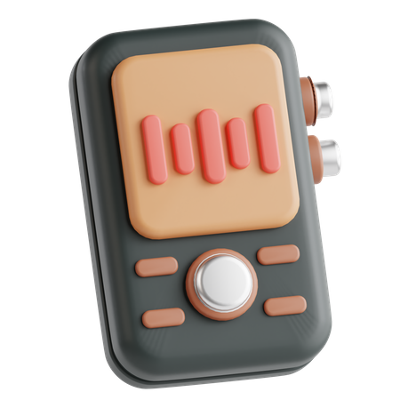 Sound Recording  3D Icon