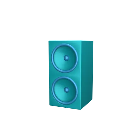 Sound Speaker  3D Icon