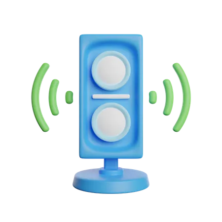 Sound Speaker  3D Icon