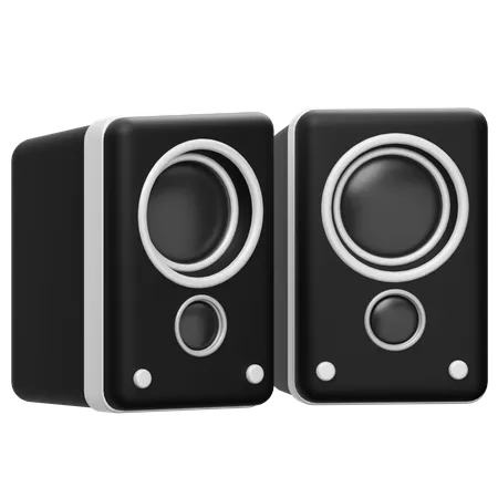 Sound Speaker  3D Icon