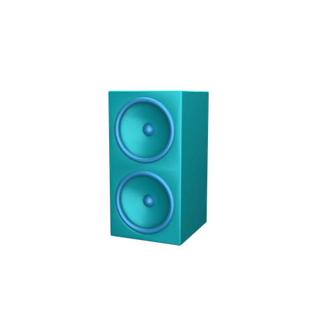 Sound Speaker  3D Icon