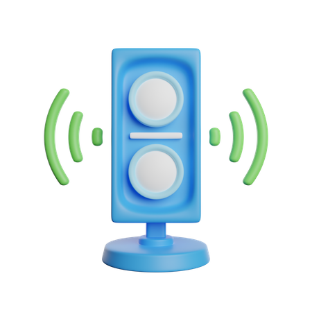 Sound Speaker 3D Icon