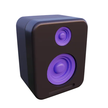 Sound System  3D Icon