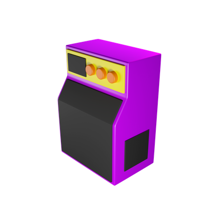 Sound System  3D Icon