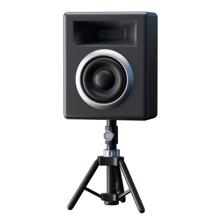 Sound System  3D Icon