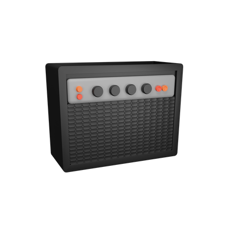 Sound System  3D Icon