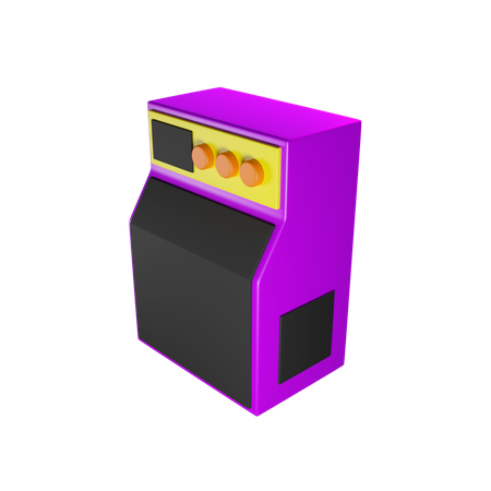 Sound System  3D Icon