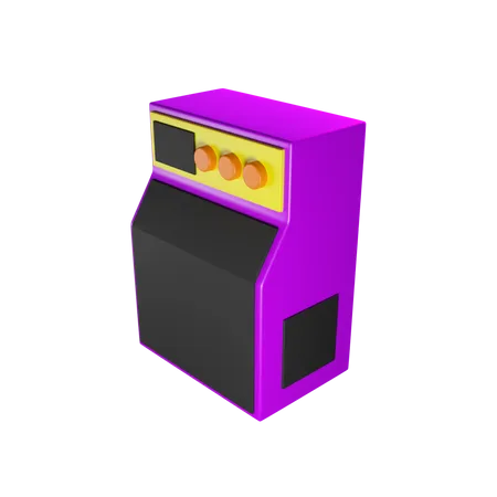 Sound System  3D Icon