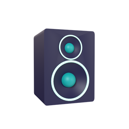 Sound system  3D Icon