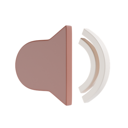 Sound Volume  3D Icon
