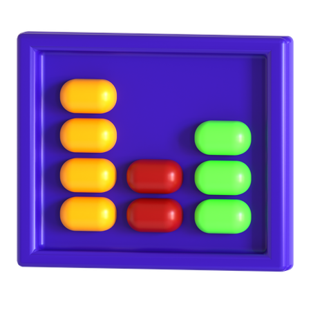 Sound Wave  3D Icon