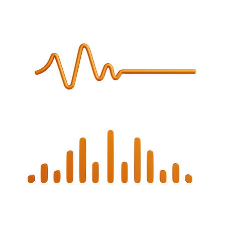 Sound Wave  3D Icon