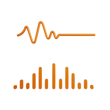 Sound Wave  3D Icon