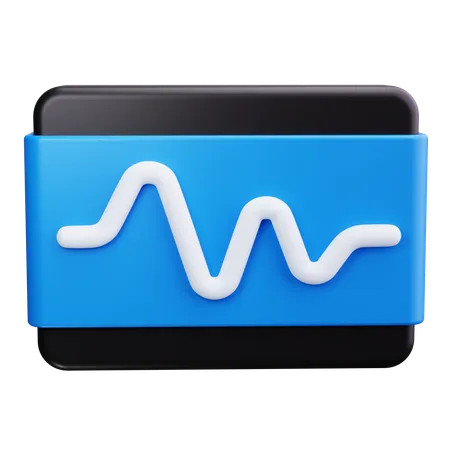 Sound Wave  3D Icon