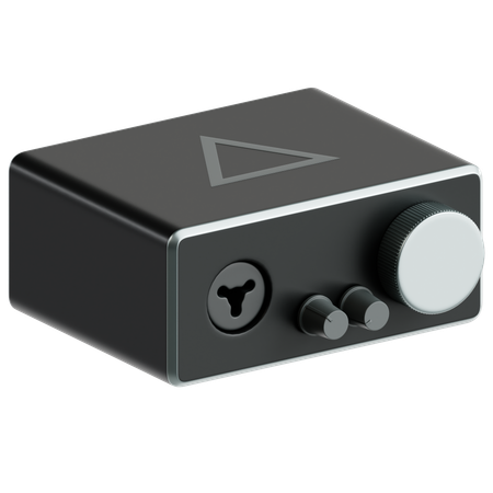 Soundcard  3D Icon