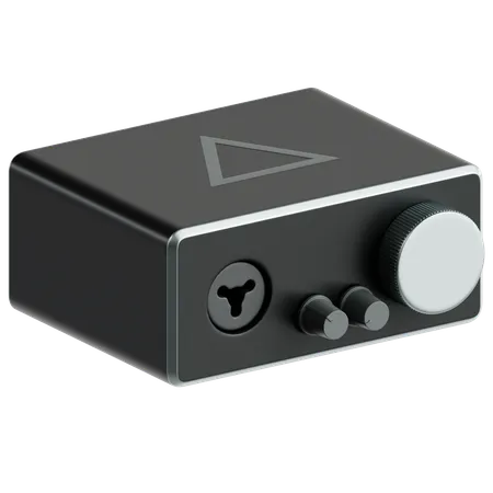 Soundcard  3D Icon