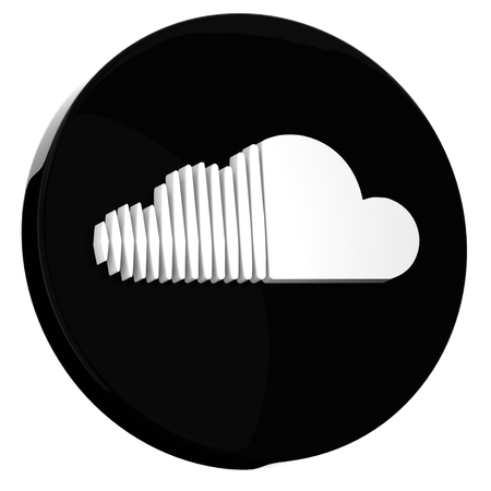 Soundcloud  3D Icon