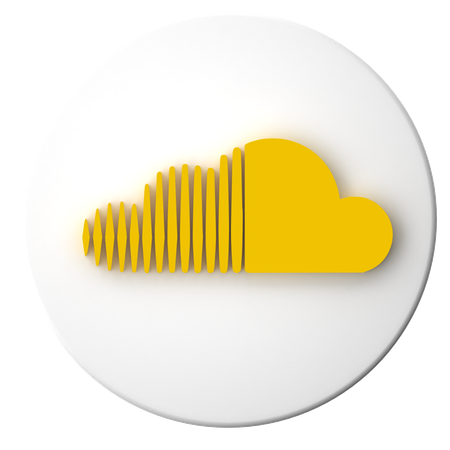 Soundcloud  3D Icon