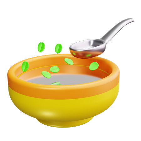 Soup  3D Icon