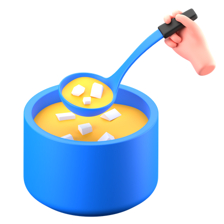 Soup  3D Icon