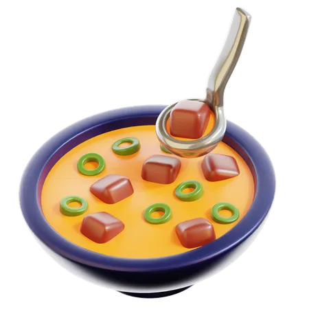 Soup  3D Icon