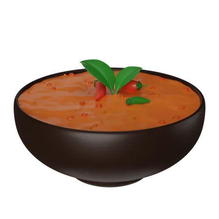 Soup Bowl  3D Icon