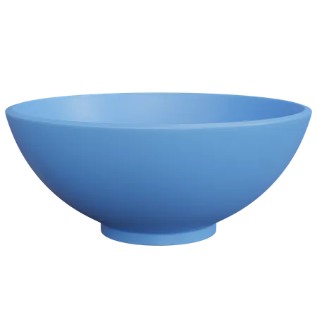 3 D Rendering Food Bowl Isolated 3D Icon