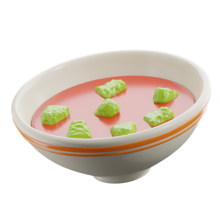 Soup Bowl  3D Icon