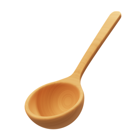 Soup Ladle 3D Icon