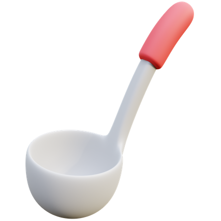 Soup Ladle 3D Icon