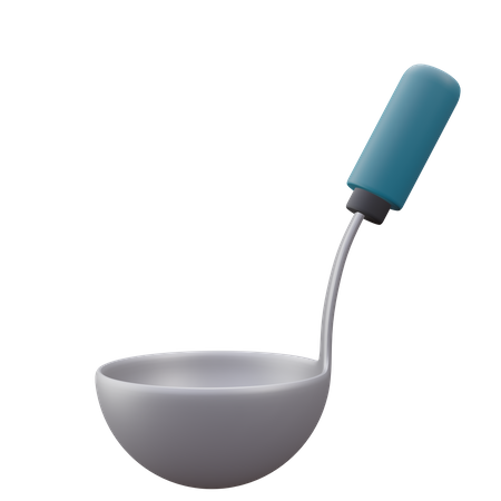 Soup Spoon 3D Icon