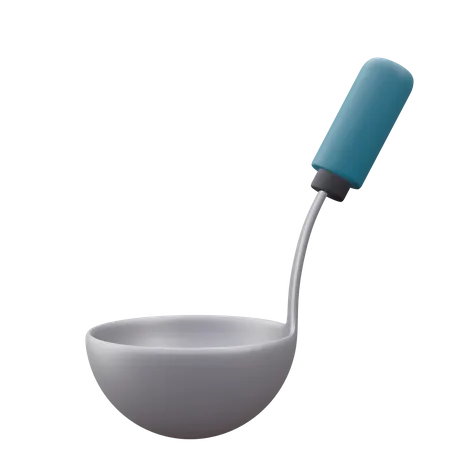 Soup Spoon 3D Icon