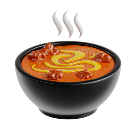 Soupe chaude  3D Icon