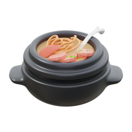 Soupe coréenne  3D Icon