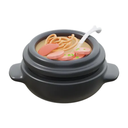 Soupe coréenne  3D Icon