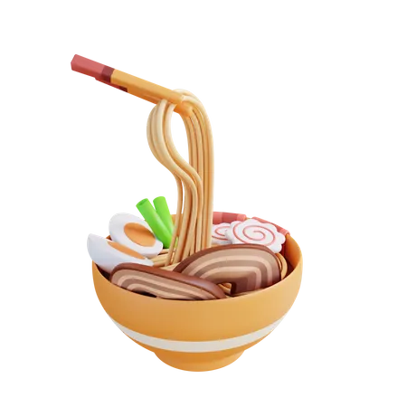 Soupe ramen  3D Icon