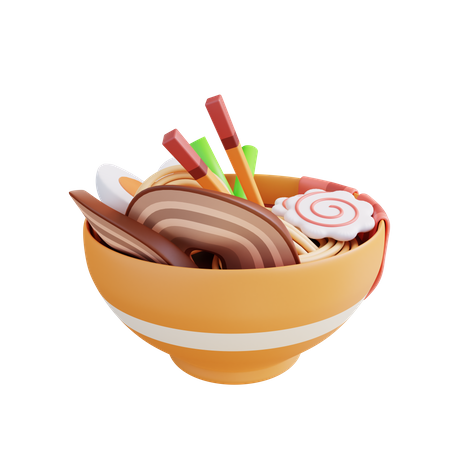 Soupe ramen  3D Icon