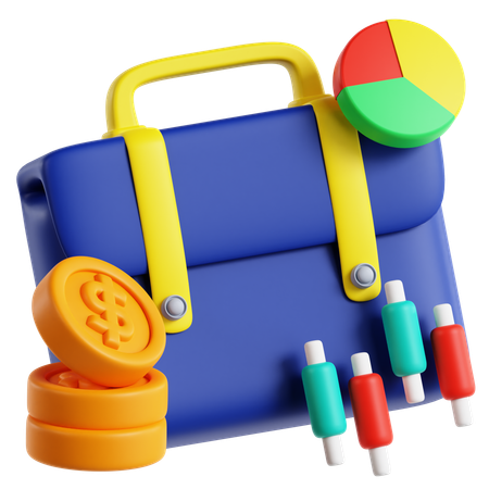 Source de revenus  3D Icon