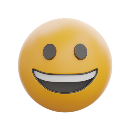 Souriant  3D Icon