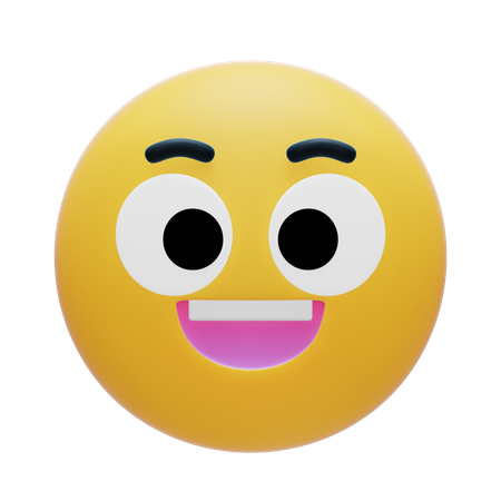 Souriant  3D Icon