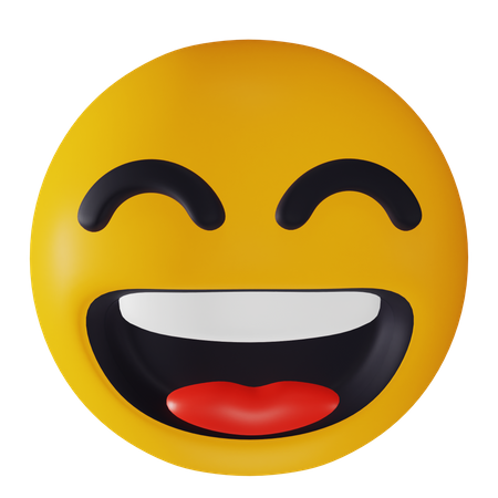 Souriant  3D Icon