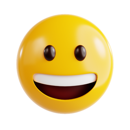 Emoji souriant  3D Icon