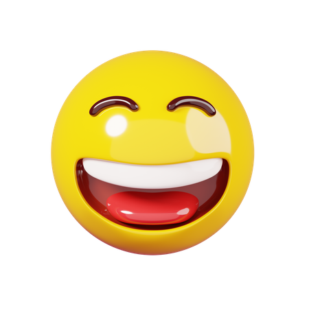 Emoji souriant  3D Emoji