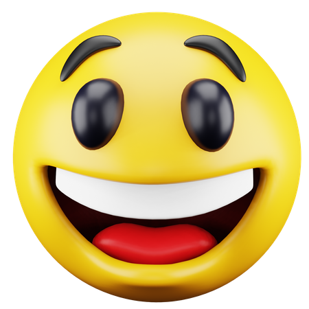 Emoji souriant  3D Icon