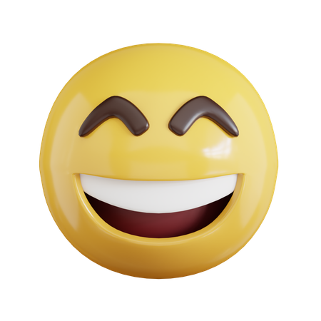 Emoji souriant  3D Icon