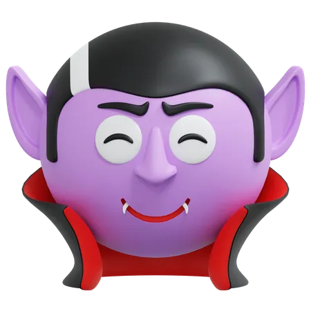 Vampire au sourire effronté  3D Icon