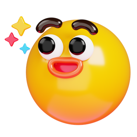 Sourire emoji  3D Icon