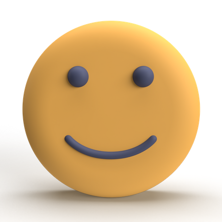 Sourire emoji  3D Icon