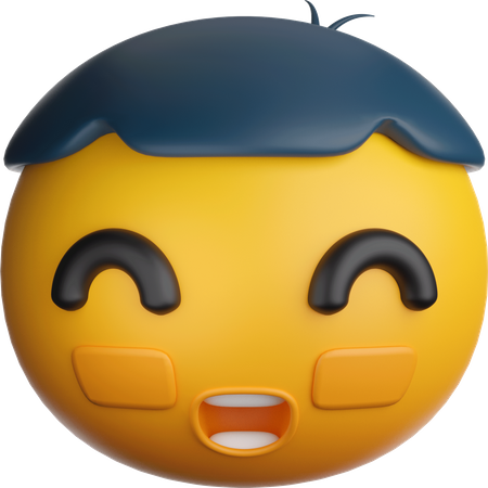 Sourire emoji  3D Icon